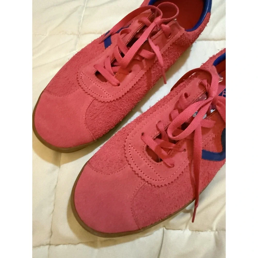 Vans pink blue